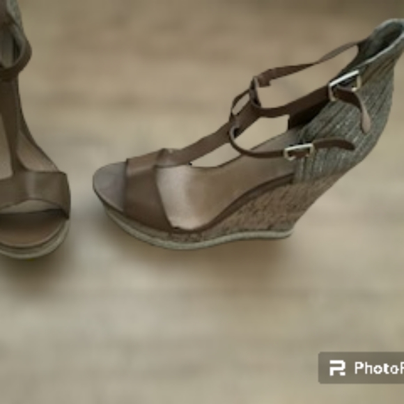 " 5 " inch Open Toe Wedges - Picture 3 of 3